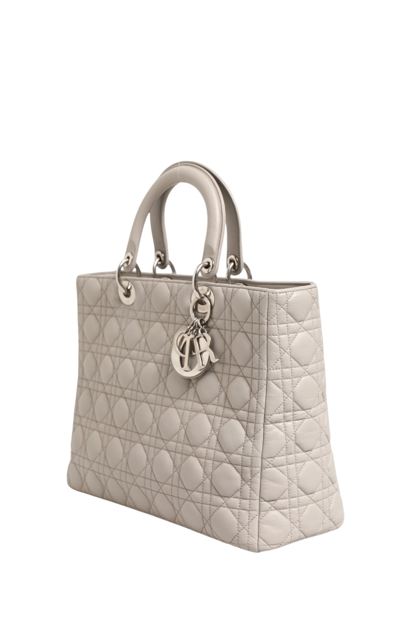 Christian Dior Lady Dior Large Cannage Leather Handbag