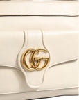 Gucci Arli Small Crossbody Leather Bag - White