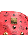 MCM Medium Q0798 Visetos Backpack - Red
