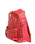 MCM Medium Q0798 Visetos Backpack - Red