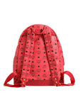 MCM Medium Q0798 Visetos Backpack - Red