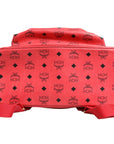 MCM Medium Q0798 Visetos Backpack - Red