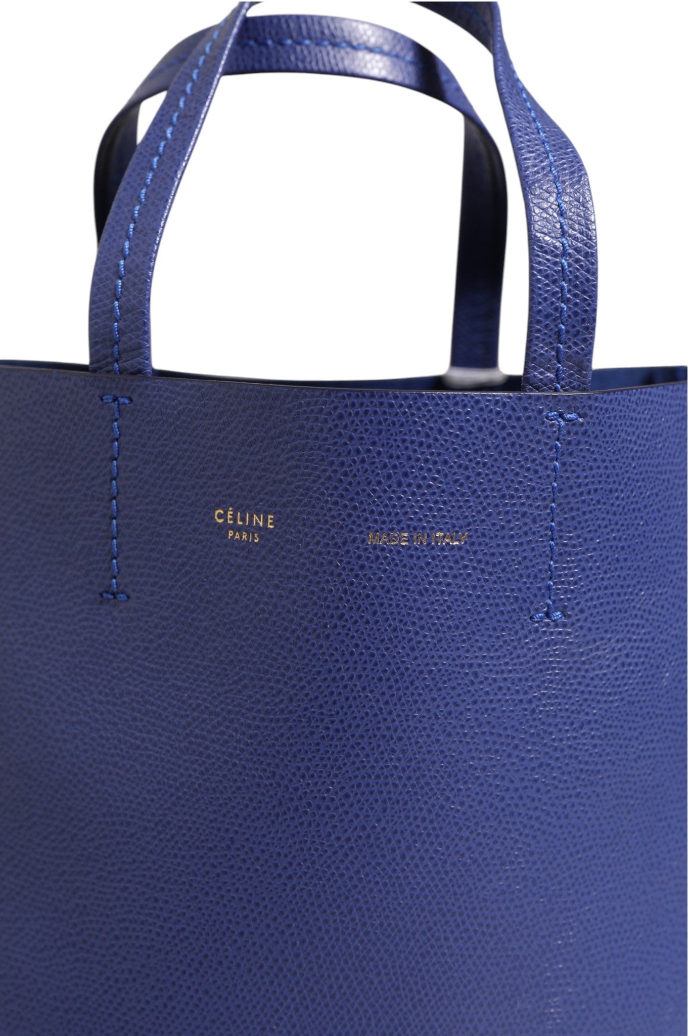 Celine Shopper & Tote Bag - Blue & Gold