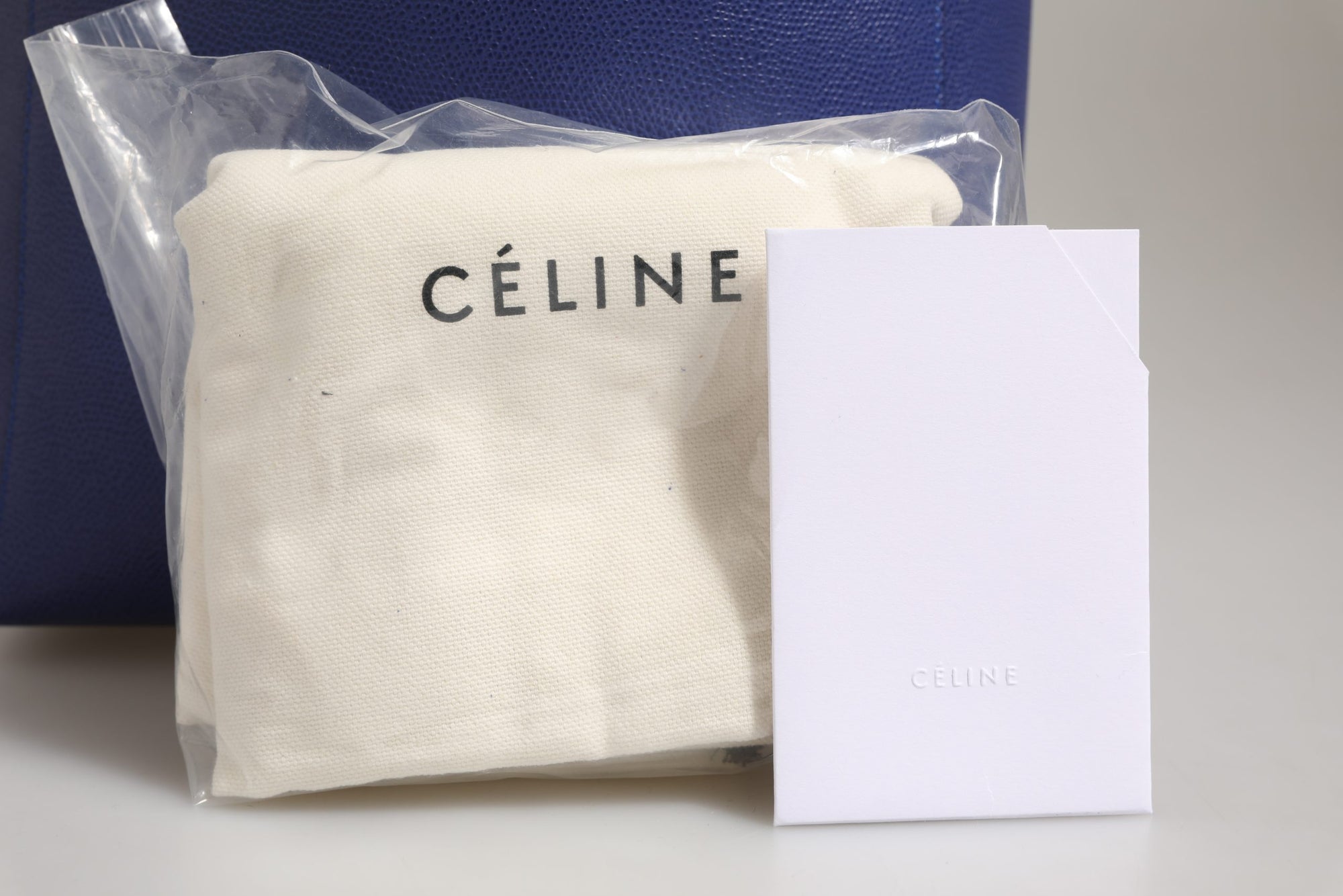Celine Shopper &amp; Tote Bag - Blue &amp; Gold