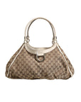 Gucci Canvas Abbey D Ring Shoulder Bag