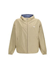 Prada Re-Nylon Reversible Down Jacket - Beige & Blue