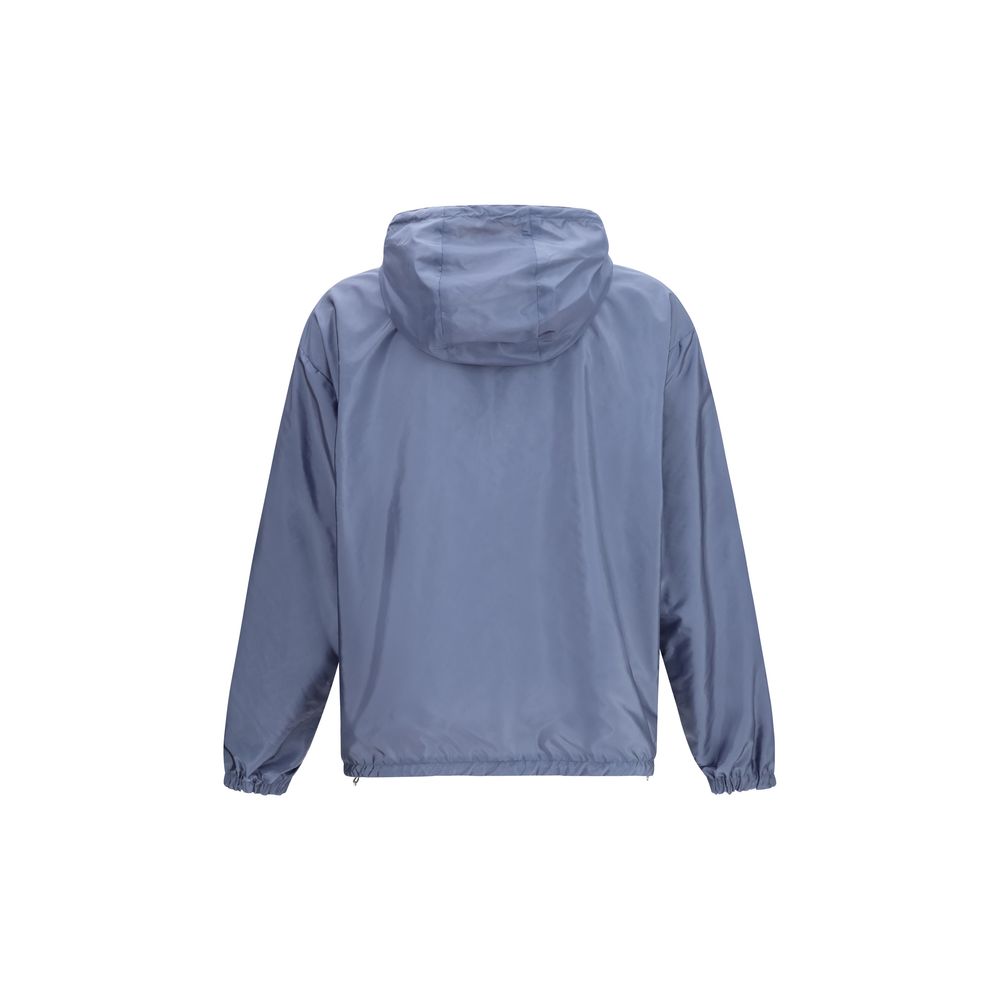 Prada Re-Nylon Reversible Down Jacket - Beige &amp; Blue