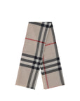 Burberry Wide Giant Check Woven Scarf