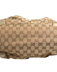 Gucci Canvas Sukey Satchel Handbag