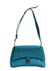 Balenciaga Downtown Shoulder Bag - Blue