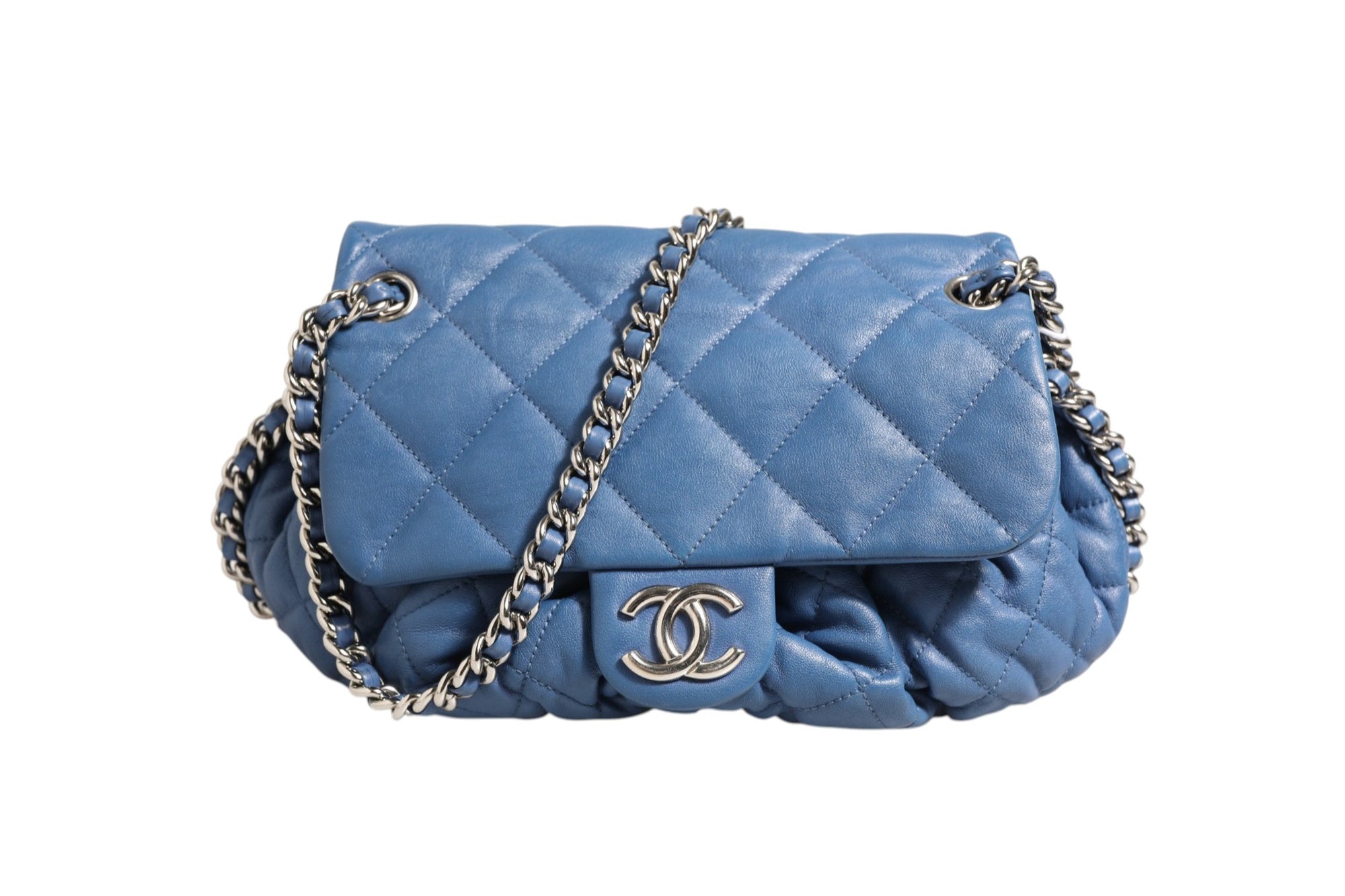 Chanel Chain Around Flap Bag - Blue