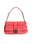 Christian Dior Miss Dior Bag In Cannage Leather - Coral