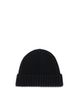 Prada Virgin Wool Beanie - Black