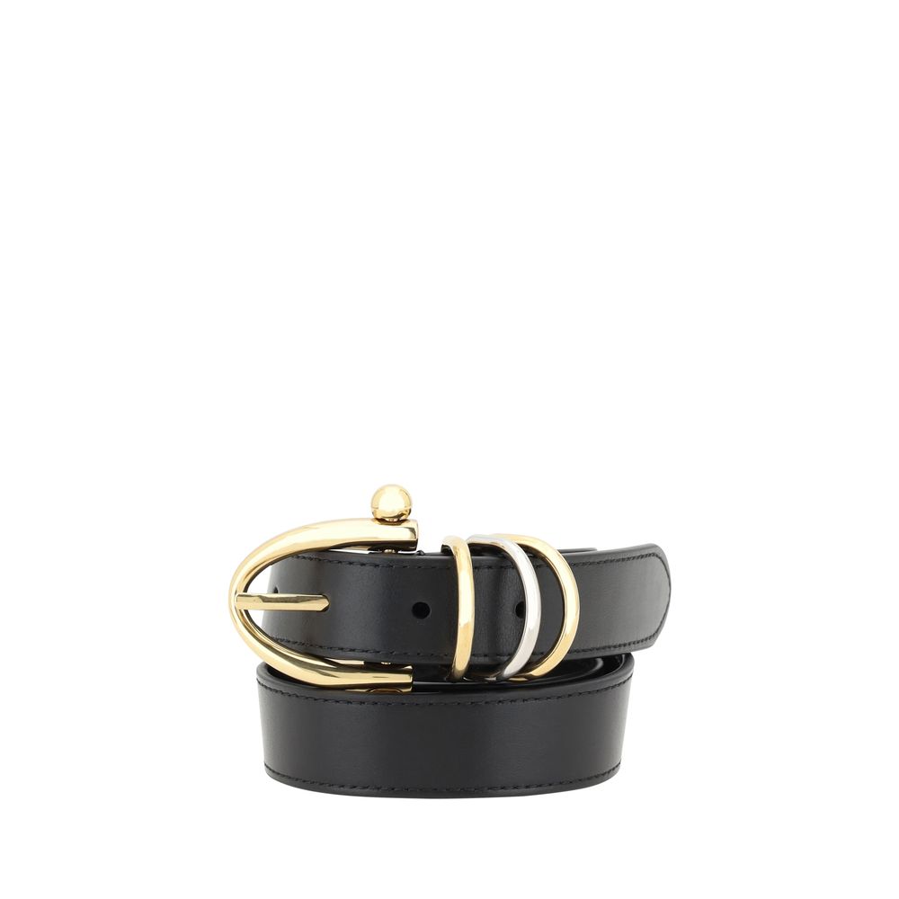 Chloé Leather Bracelet Belt - Black