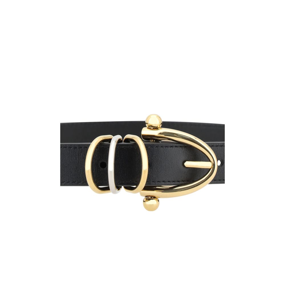 Chloé Leather Bracelet Belt - Black