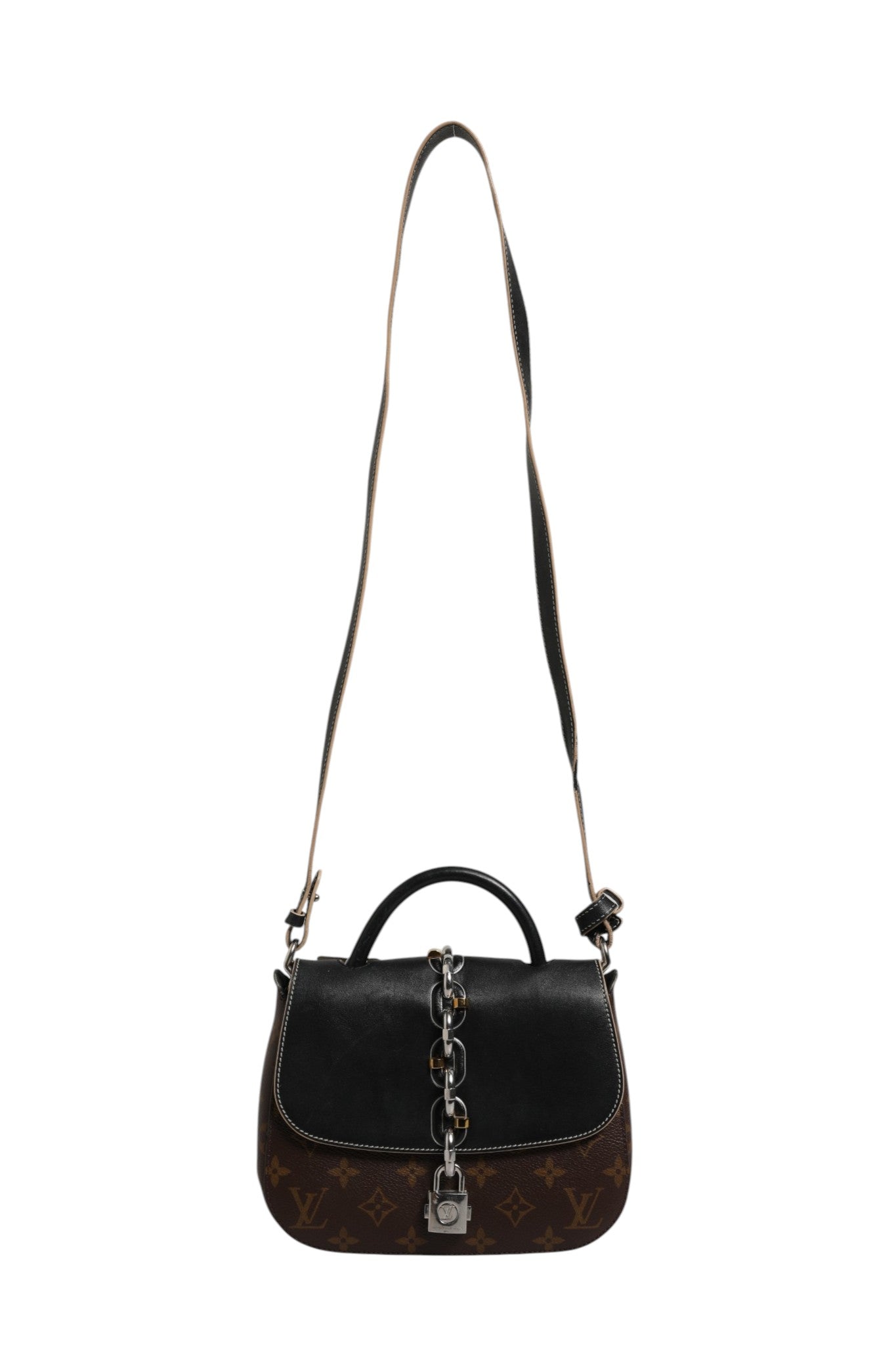 Louis Vuitton Monogram Chain It Bag PM - Black/Brown