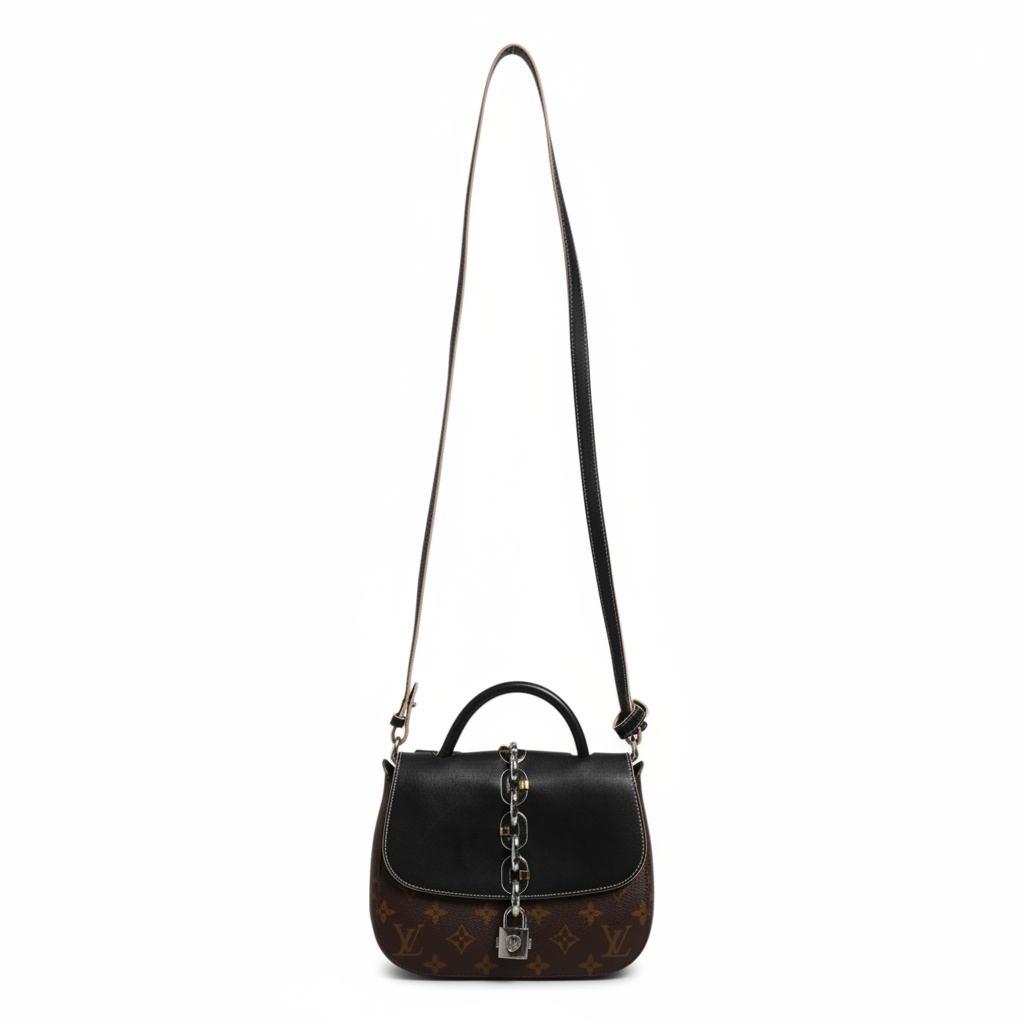 Louis Vuitton Monogram Chain It Bag PM - Black/Brown