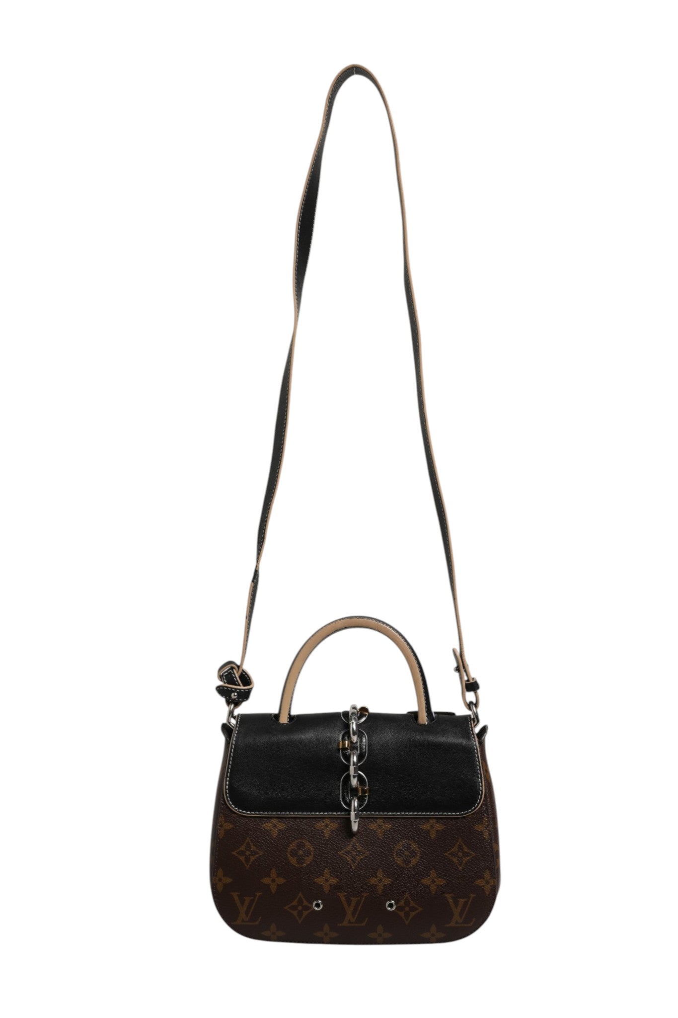 Louis Vuitton Monogram Chain It Bag PM - Black/Brown