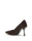 Jimmy Choo Ixia Suede Leather Pumps - Brown