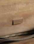Gucci Supreme Monogram Bee Embroidered Shoulder Bag