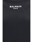 Balmain Logo Cotton T-Shirt - Black