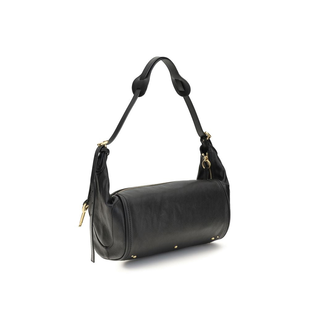Chloé Small Paddington Leather Shoulder Bag - Black