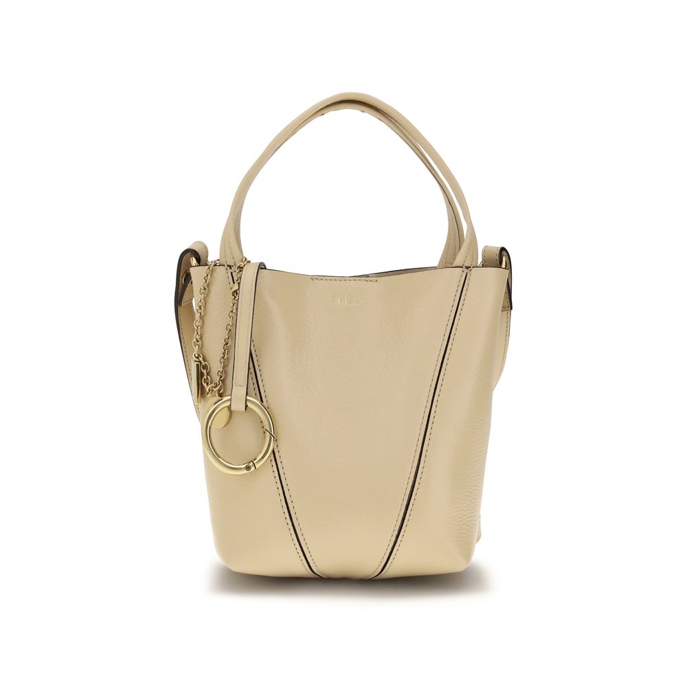 Chloé Leather Spin Tote &amp; Shoulder Bag
