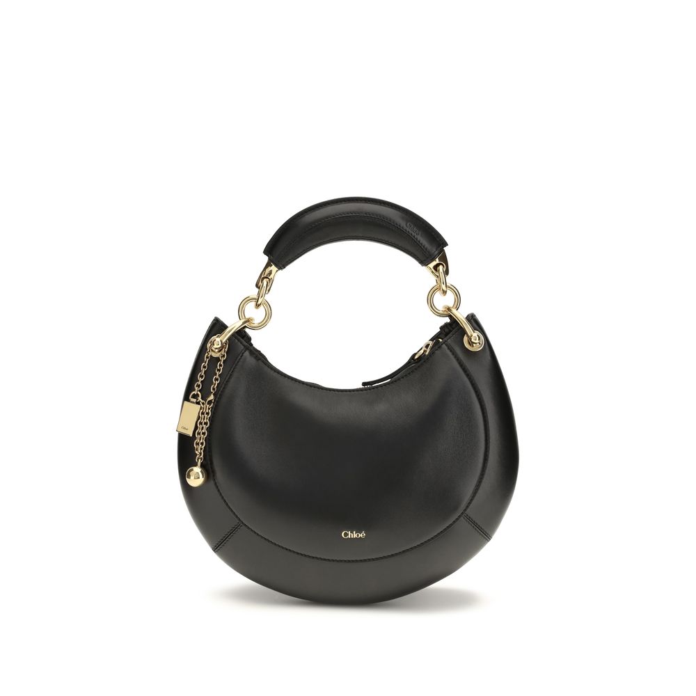 Chloé Marcie Shoulder Bag - Black