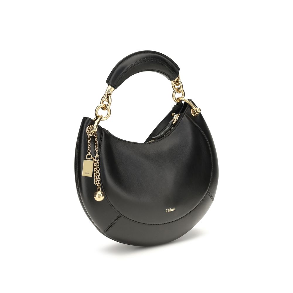 Chloé Marcie Shoulder Bag - Black