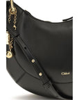Chloé Marcie Shoulder Bag - Black