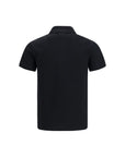 Balmain PB Embroidered Cotton Polo Shirt - Black