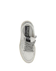 Golden Goose Leather Ball Star 2 Sneakers - Silver
