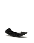 Gucci Leather Prima Ballerinas - Black
