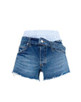 Alexander Wang Boxer And Denim Shorts