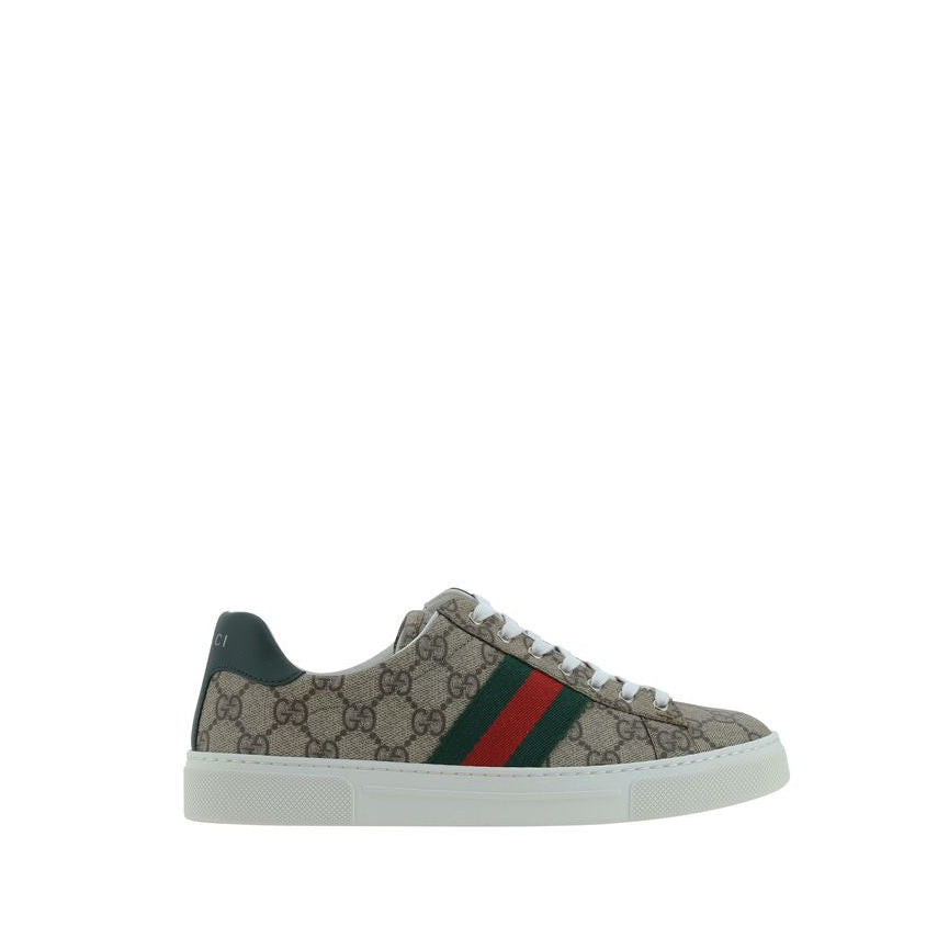 Gucci GG Monogram Canvas Low Top Sneakers