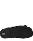 The Attico Robin Leather Mules - Black