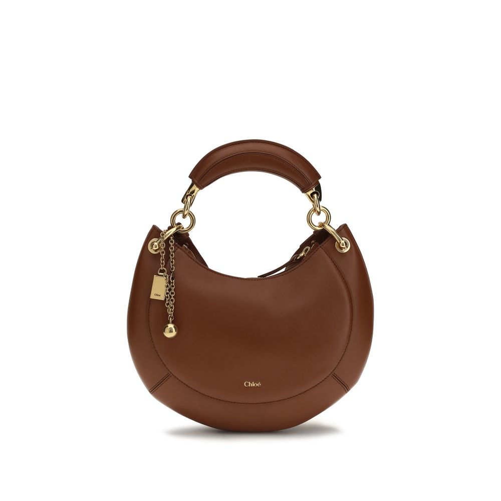 Chloé Marcie Shoulder Bag - Cognac Brown