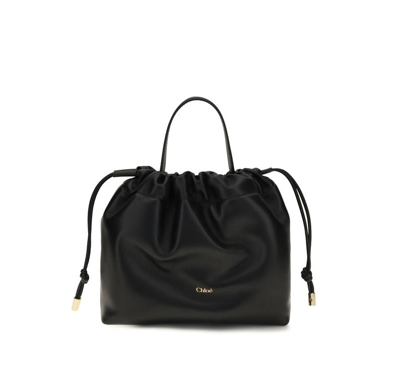 Chloé Small Icons Shoulder Bag - Black