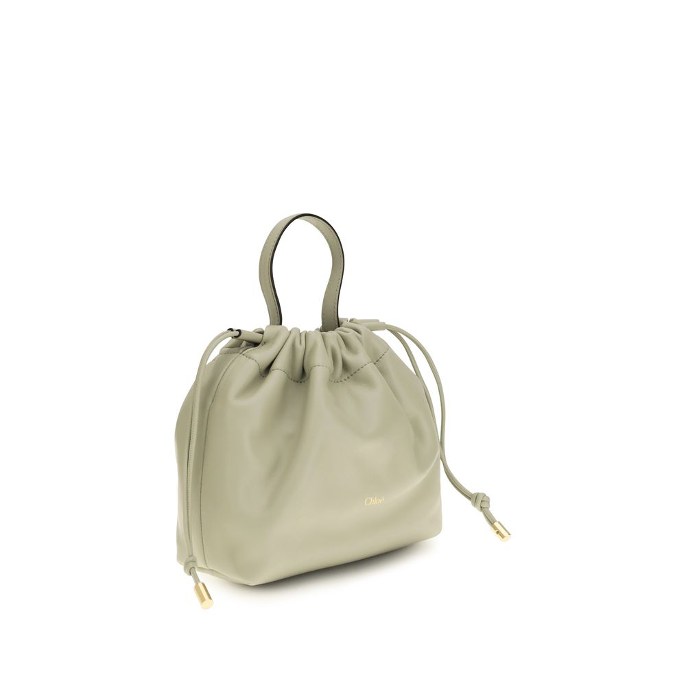Chloé Small Icons Shoulder Bag - Ivory