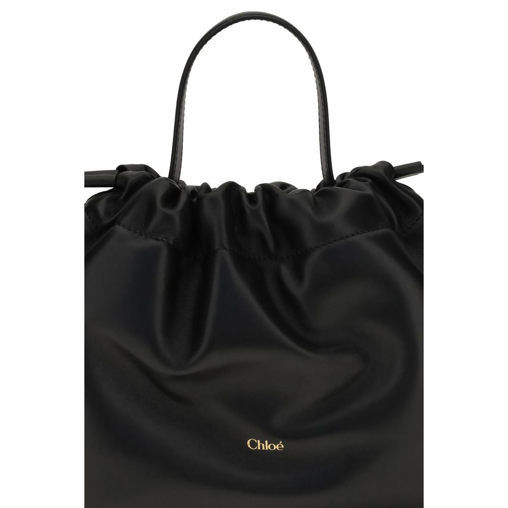 Chloé Small Icons Shoulder Bag - Black