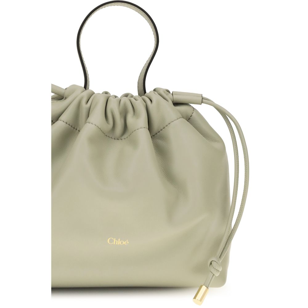 Chloé Small Icons Shoulder Bag - Ivory