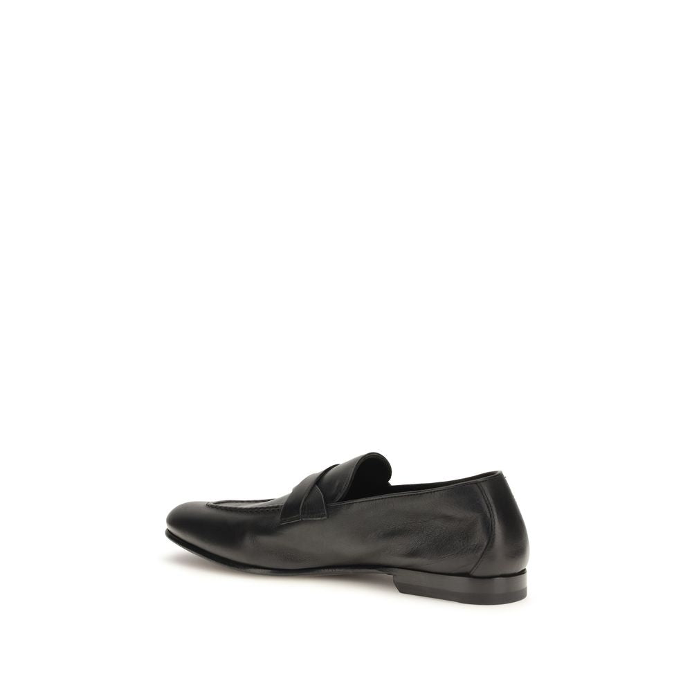 Tom Ford Gigi Leather Loafers - Black