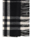 Burberry Classic Check Cashmere Scarf - Black/Calico