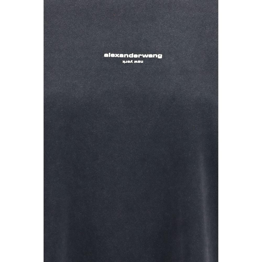Alexander Wang Logo Sweatshirt - Black