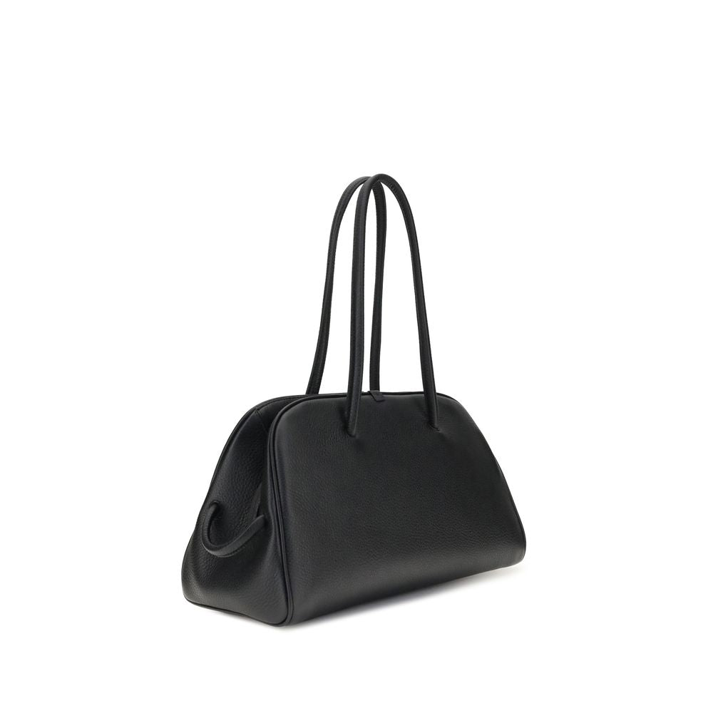Jacquemus Leather Il Turismo Shoulder Bag - Black