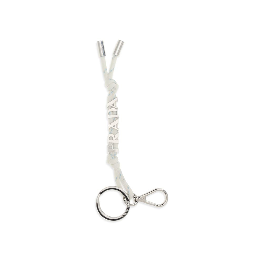 Prada Speedrock Keychain - White
