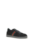 Gucci Stretch Low Top Sneakers - Black