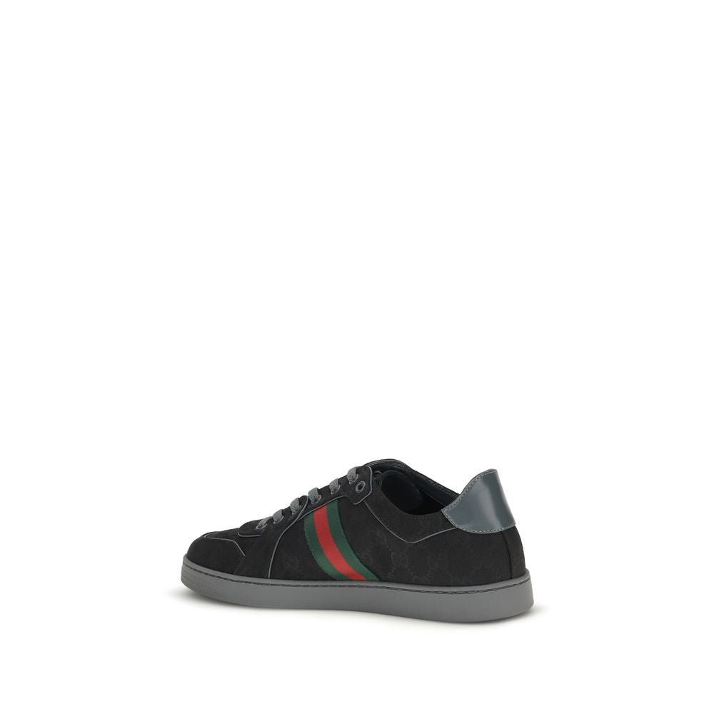 Gucci Stretch Low Top Sneakers - Black