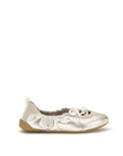 Chloé Kick Leather Sneakers - Silver
