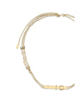 Chloé Brass Jewel Lettering Belt - Gold